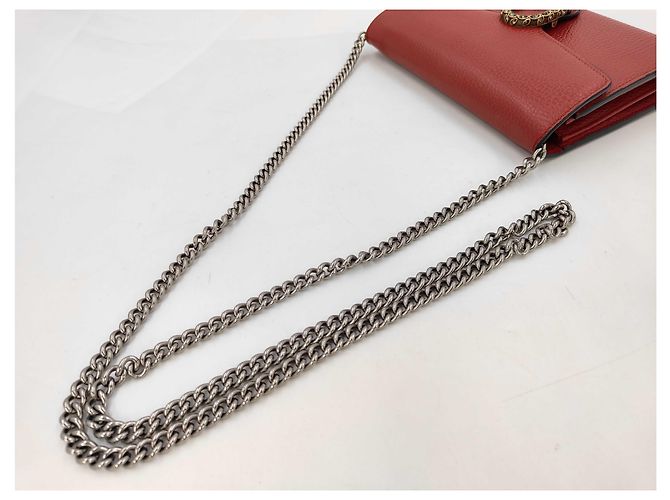 Gucci Dionysus Kette Leder Rot - Ansicht 6