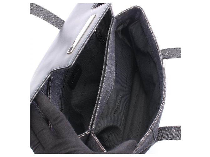 Bulgari Borsa Bvlgari Logo Mania Nero Blu navy - vista 3