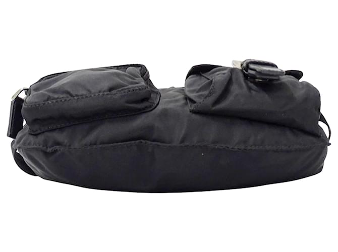 Borsa in nylon Prada nera Nero - vista 3