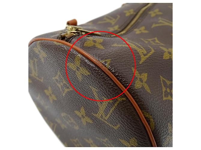 Borsa Louis Vuitton Monogram Papillon 30 Marrone Monogramma - vista 10