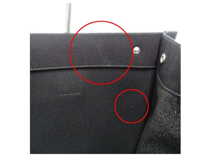 Borsa Tote Saint Laurent Rive Gauche Nero - vista 10