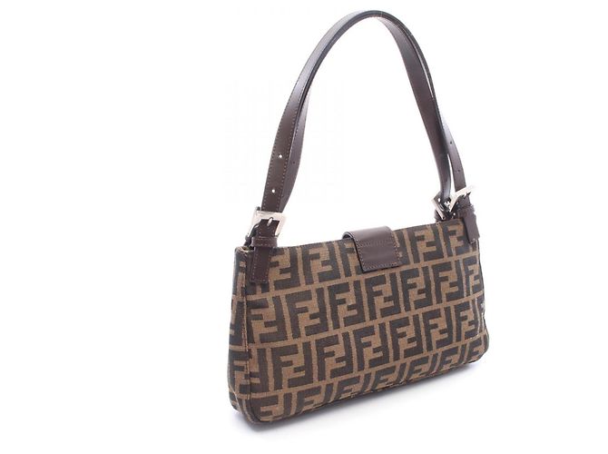 Fendi Mamma Bucket Zucca Schultertasche Braun - Ansicht 2