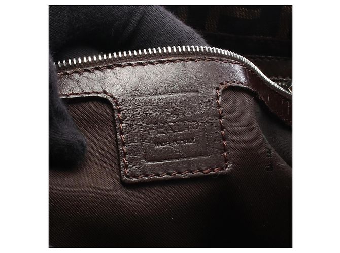 Fendi Mamma Bucket Zucca Schultertasche Braun - Ansicht 4