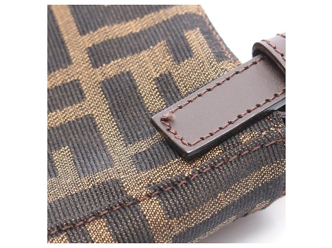 Fendi Mamma Bucket Zucca Schultertasche Braun - Ansicht 5