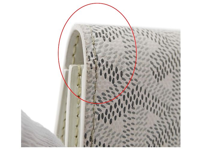 Tarjetero Goyard en blanco - vista 11