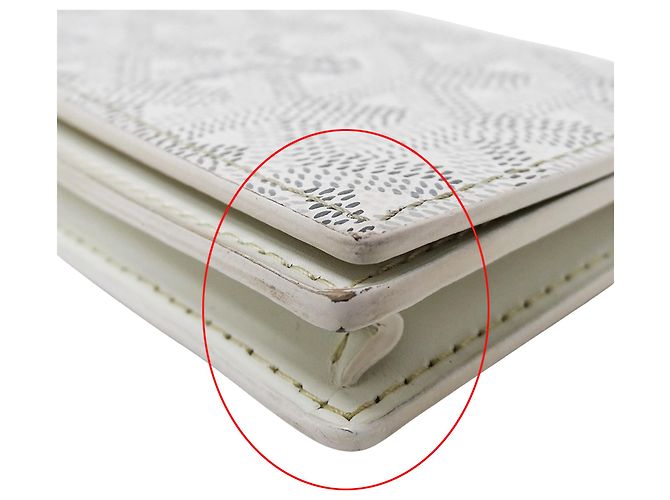 Tarjetero Goyard en blanco - vista 8
