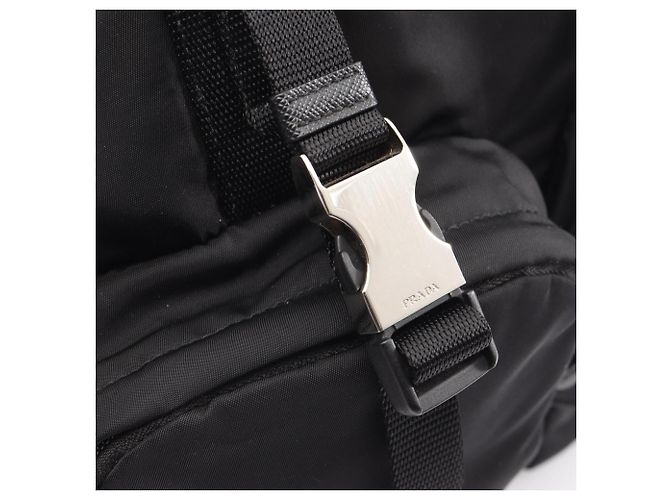 Saffiano Prada Boston Tasche Schwarz - Ansicht 11