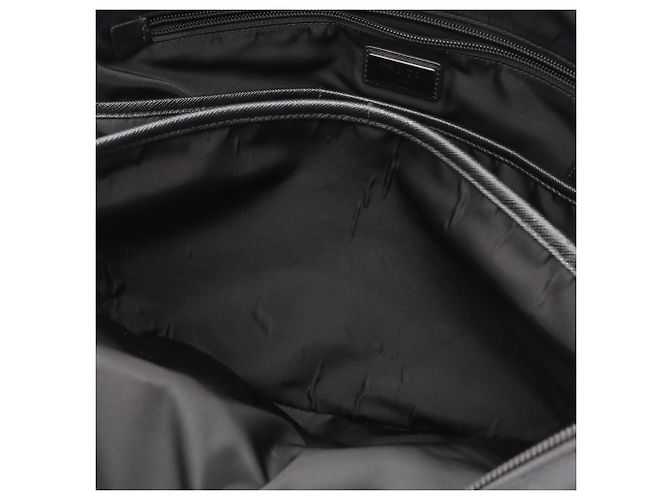 Saffiano Prada Boston Tasche Schwarz - Ansicht 12