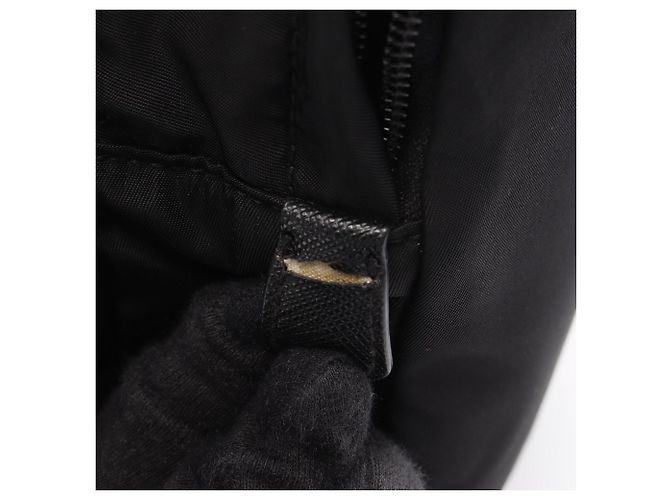 Saffiano Prada Boston Tasche Schwarz - Ansicht 6