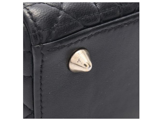 Christian Dior Dior My ABCDior Lady Borsa a 2 vie Small Cannage Nero - vista 5