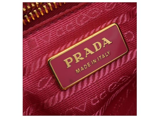 Borsa 2-Way NAPPA FIOCCO Prada Rosso - vista 4