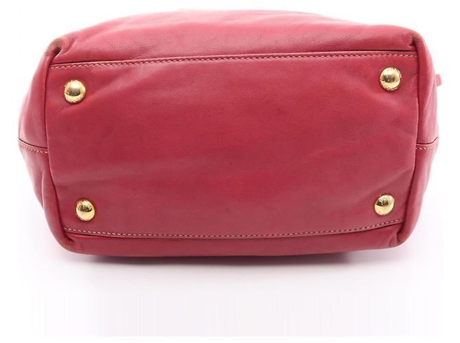 Borsa 2-Way NAPPA FIOCCO Prada Rosso - vista 6
