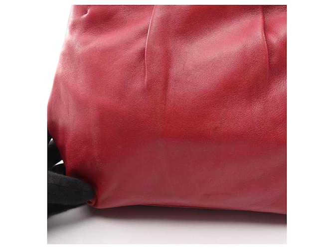 Borsa 2-Way NAPPA FIOCCO Prada Rosso - vista 7