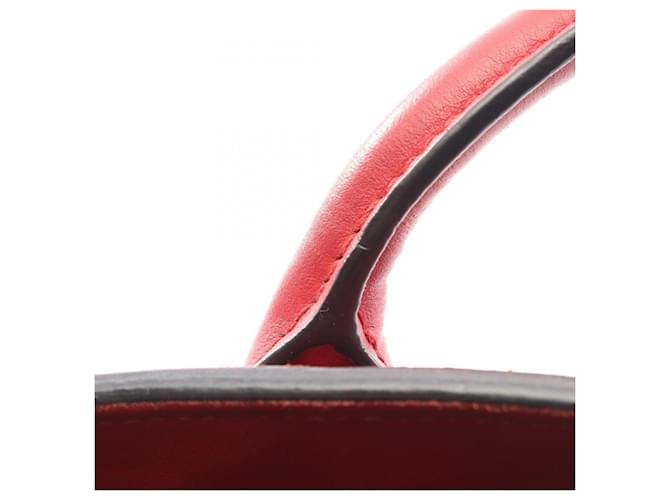 Borsa Prada Saffiano Cuir Monochrome Rosso - vista 7