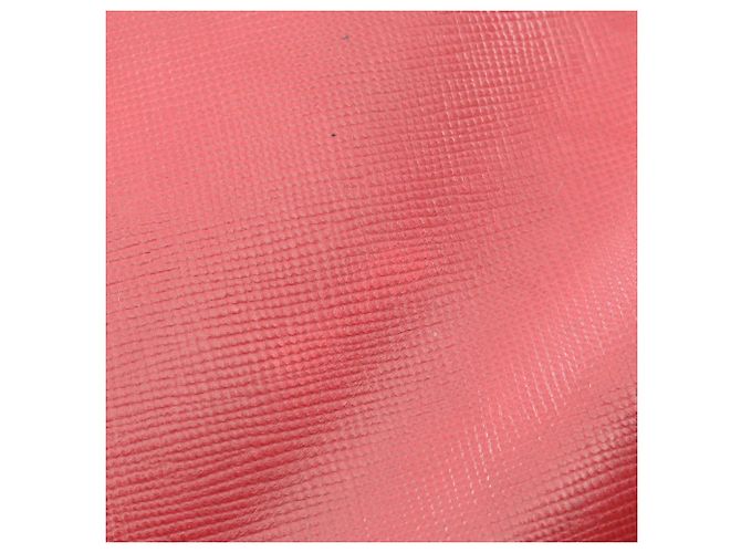 Borsa Prada Saffiano Cuir Monochrome Rosso - vista 8
