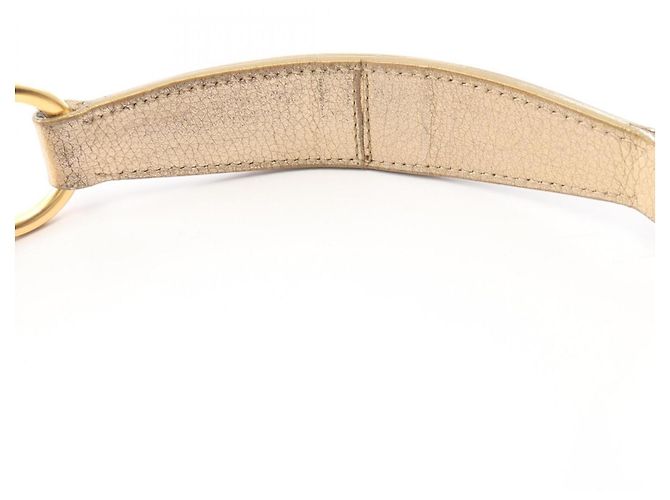 Borsa a tracolla in pelle dorata VIT.DAINO Prada D'oro - vista 9