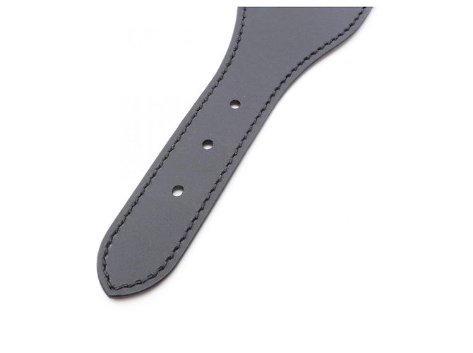 Bestickter Christian Dior Maxi-Gürtel Schwarz - Ansicht 4