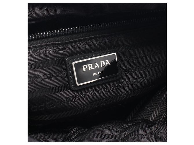Borsa a Spalla Prada Camouflage Nero Multicolore Verde - vista 4