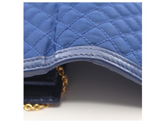 Cartera larga bi-fold acolchada Prada Azul - vista 6