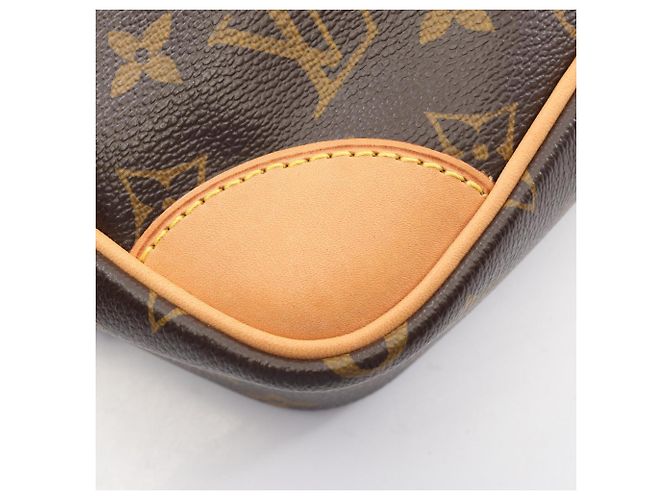 Borsa a Spalla Louis Vuitton Trocadero 27 Monogram Marrone - vista 6