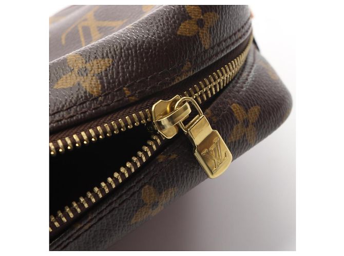 Borsa a Spalla Louis Vuitton Trocadero 27 Monogram Marrone - vista 8