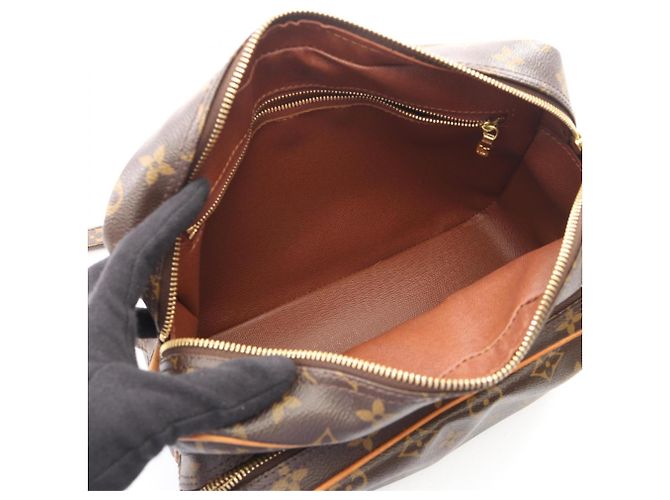 Borsa a Spalla Louis Vuitton Nile Monogram Marrone - vista 3