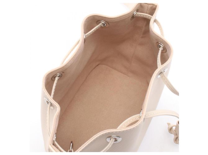 Borsa a Spalla Louis Vuitton Noe BB Bianco - vista 3