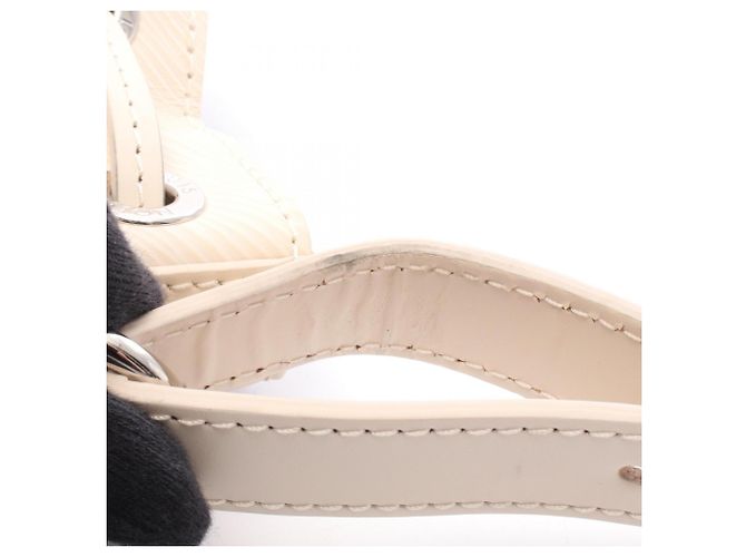 Borsa a Spalla Louis Vuitton Noe BB Bianco - vista 6