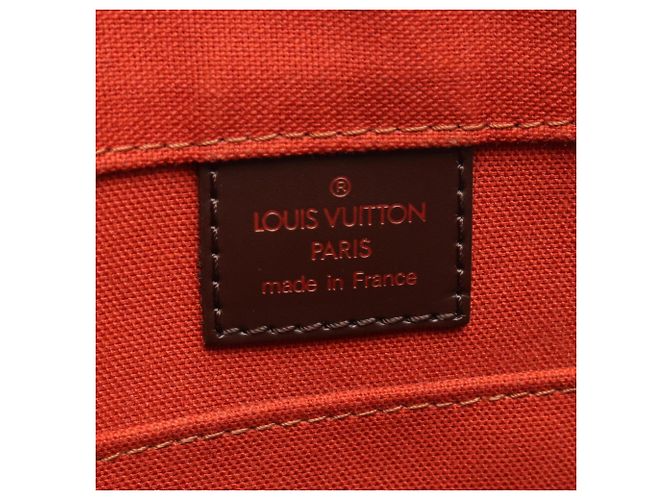Borsa a tracolla Louis Vuitton Bastille Damier Ebene Marrone - vista 4