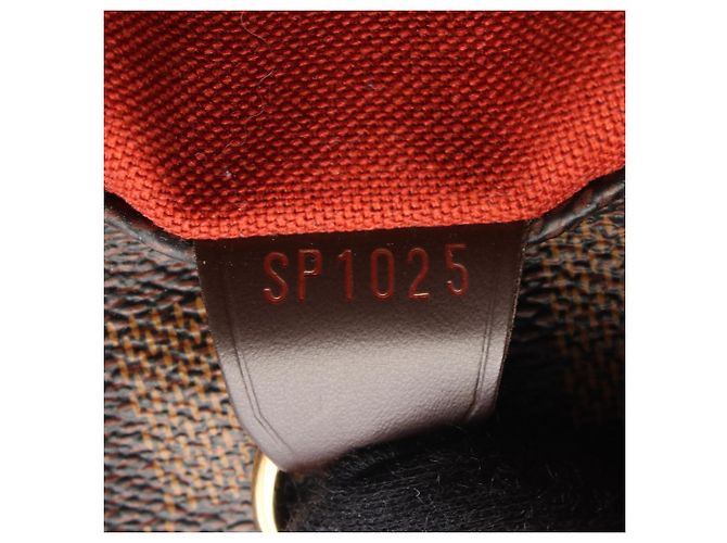 Borsa a tracolla Louis Vuitton Bastille Damier Ebene Marrone - vista 5