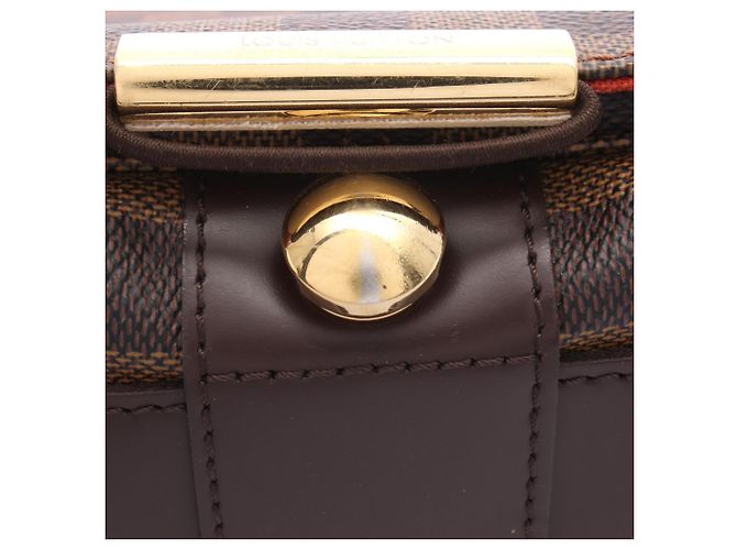 Borsa a tracolla Louis Vuitton Bastille Damier Ebene Marrone - vista 7