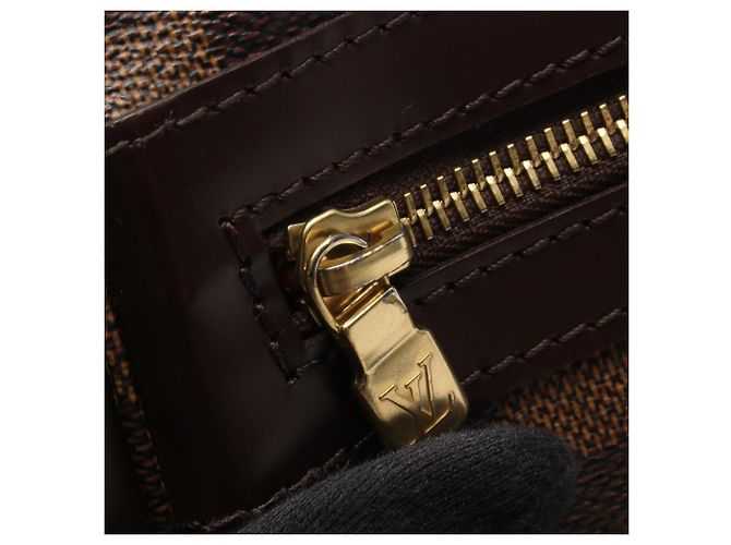 Borsa a tracolla Louis Vuitton Bastille Damier Ebene Marrone - vista 8