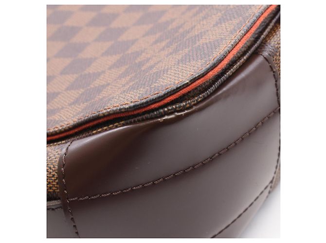 Borsa a tracolla Louis Vuitton Bastille Damier Ebene Marrone - vista 9