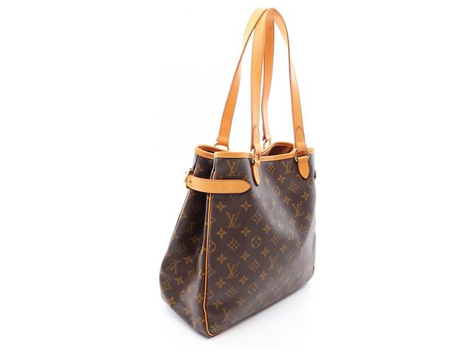 Borsa Tote Louis Vuitton Batignolles Vertical Monogram Marrone - vista 2