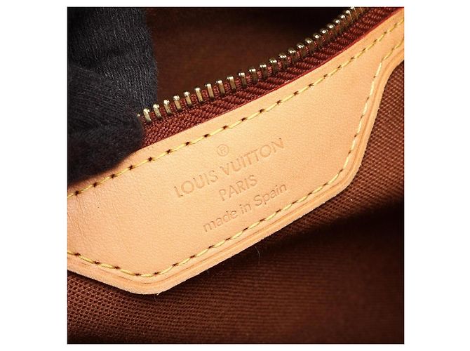 Borsa Tote Louis Vuitton Batignolles Vertical Monogram Marrone - vista 4