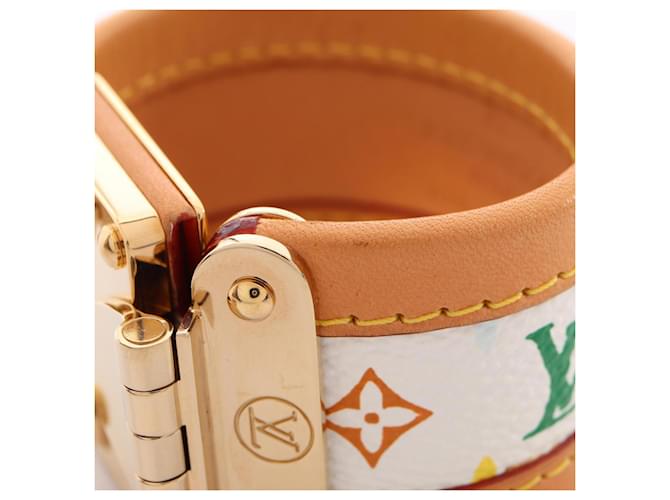 Bracciale Charm Louis Vuitton Bianco Multicolore Beige - vista 8