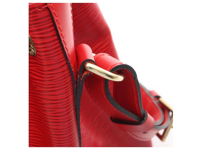 Noe Bolso de Hombro Louis Vuitton Petit Noé Epi Castilian Red Roja - vista 10