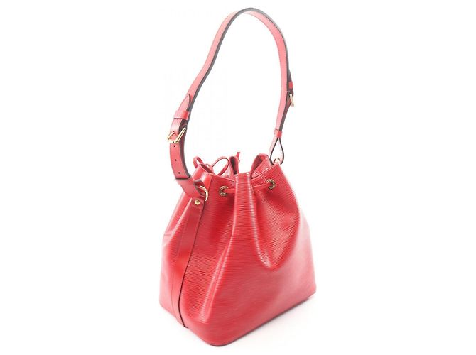 Noe Bolso de Hombro Louis Vuitton Petit Noé Epi Castilian Red Roja - vista 2