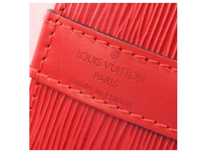 Noe Bolso de Hombro Louis Vuitton Petit Noé Epi Castilian Red Roja - vista 4