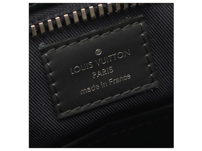Borsa a tracolla Louis Vuitton Hunter Damier Cobalt Camouflage Nero Blu - vista 4