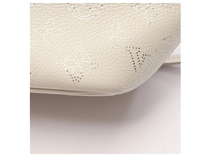 Borsa 2-Way Louis Vuitton Blossom PM Mahina Argento Bianco - vista 7