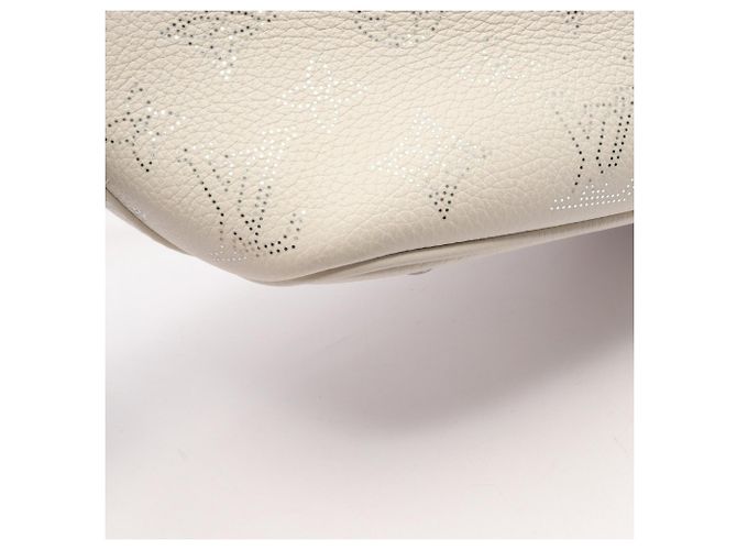 Borsa 2-Way Louis Vuitton Blossom PM Mahina Argento Bianco - vista 9