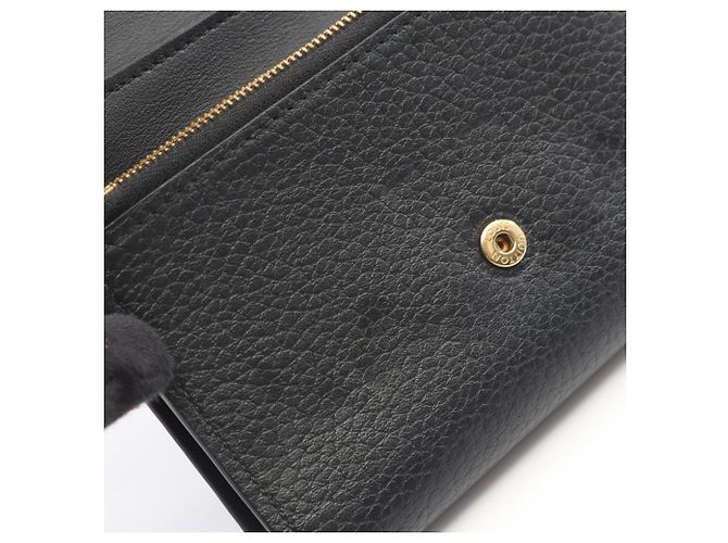 Cartera Louis Vuitton Portefeuille Capucines Compact Noir Tri-fold Wallet Negro - vista 9