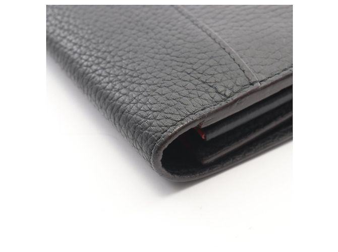 Portafoglio lungo pieghevole Louis Vuitton Portefeuille Capucines Nero - vista 11