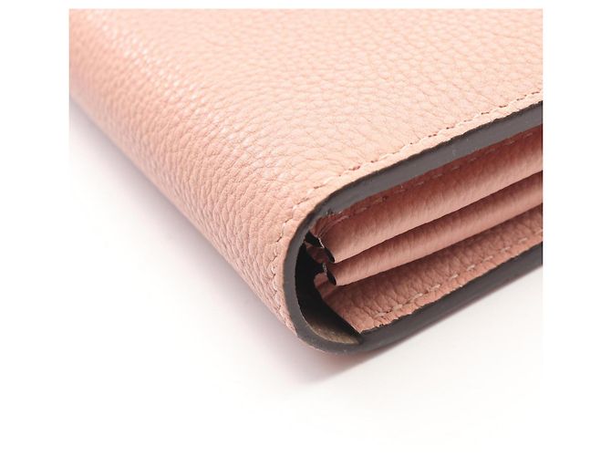 Cartera larga Louis Vuitton Portefeuille Comet en rosa - vista 7