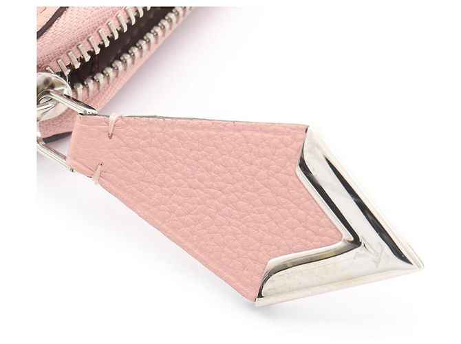 Cartera larga Louis Vuitton Portefeuille Comet en rosa - vista 8