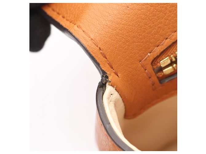 Bolso de hombro Louis Vuitton Pont Neuf Soft MM Castaño - vista 5
