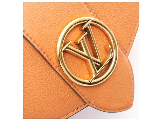 Bolso de hombro Louis Vuitton Pont Neuf Soft MM Castaño - vista 7