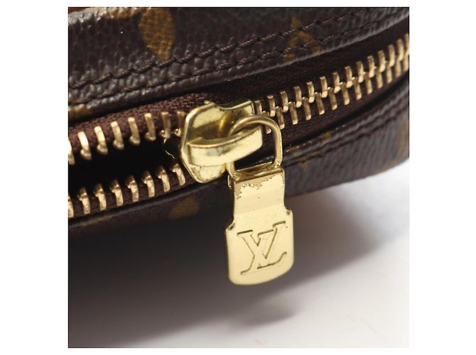 Borsa a Spalla Louis Vuitton Marly Bandoulière Monogram Marrone - vista 10