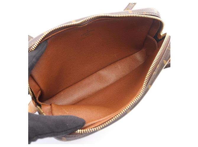 Borsa a Spalla Louis Vuitton Marly Bandoulière Monogram Marrone - vista 3
